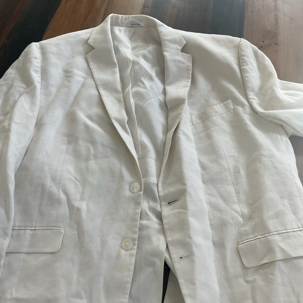 Ralph Lauren Cream Linen Jacket